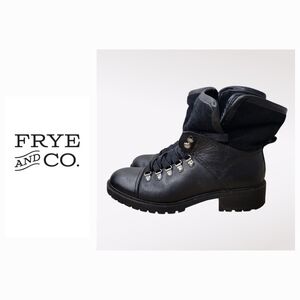 Frye and co Anise lug sole boots